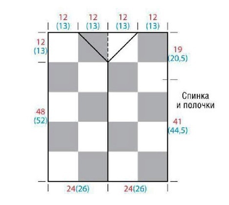 Жакет из мотивов, связанных крючком Жакет из мотивов, связанных крючком