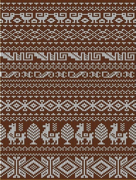 Жаккардовые дорожки