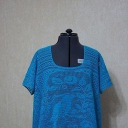 Филейная туника, вяжем крючком