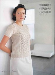 Футболка спицами