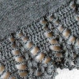 Интересный вариант обвязки крючком