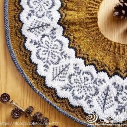 Схема жаккарда спицами в коллекцию любителей круглых кокеток