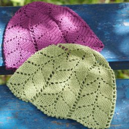 Тонкая шапочка крючком