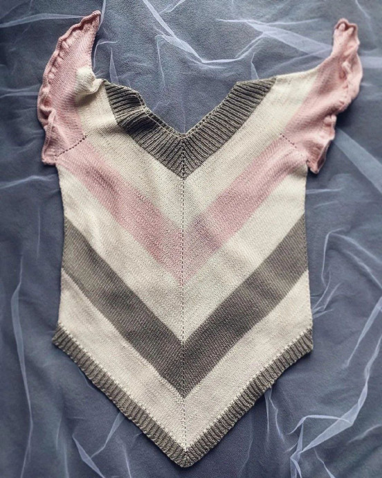 Зигзаговый топ