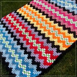 Вяжем уютный плед мечты!