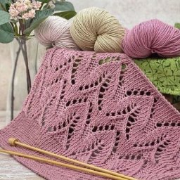 Узор спицами