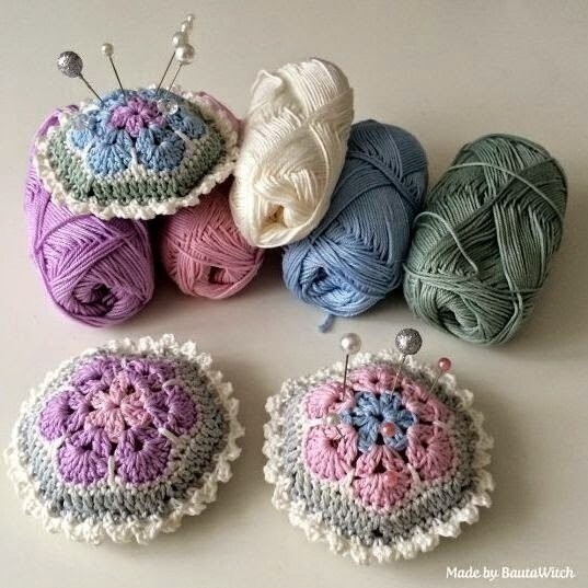 Игольница крючком Игольница крючком