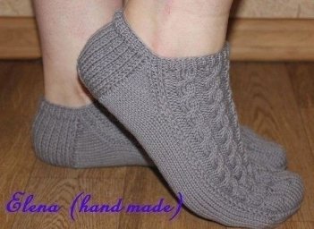 Следки на 2х спицах