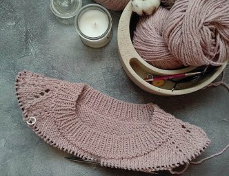 Общий принцип вязания реглана без швов