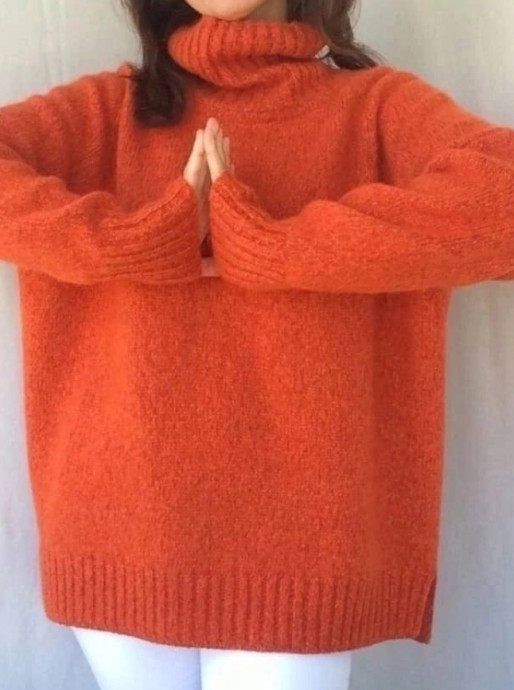 Свитер оверсайз из кид мохера