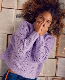 Джемпер спицами