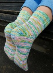 Носки с авторской пяткой