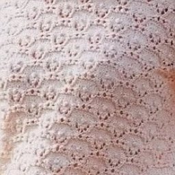 Ажурный узор спицами