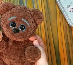 Мишутка крючкoм