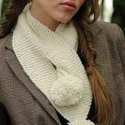Необычные и очень теплые шарфы