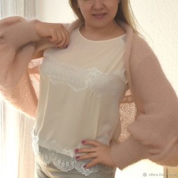 Шаль-рукава - креативных и тёплый аксессуар