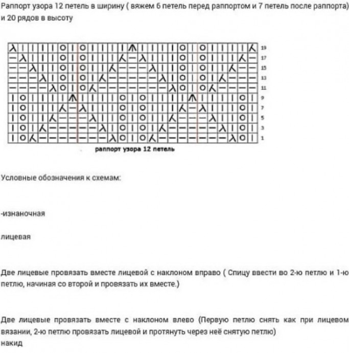 Узор для нарядных носочков Узор для нарядных носочков