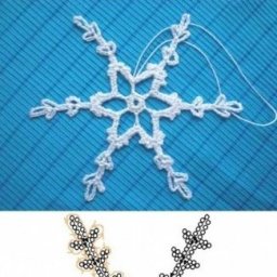 Зимняя пора, очей очарованье...Повод связать снежинки!