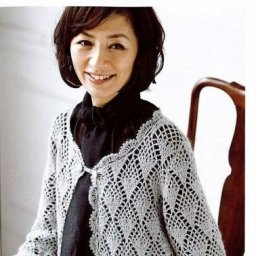 Интересный женский жакет крючком