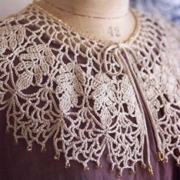 Красивый ажурный воротник