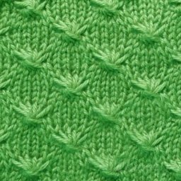 Красивый узор спицами