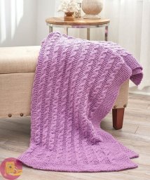 Изумительный плед со жгутами