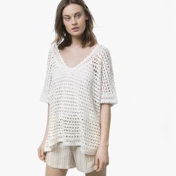 Туника оверсайз крючком