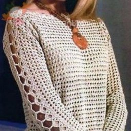 Джемпер крючком