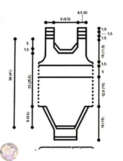 Дeтский комбинeзон (боди) со слоникaми