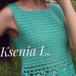Летний топ крючком, наряжаемся для незабываемых прогулок