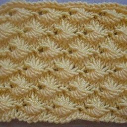 Узор спицами в копилку мастерицы