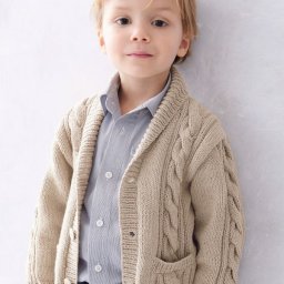 Жакет для мальчика, вяжем спицами