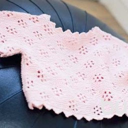 Ажурный топ для девочки