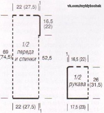 Ажурное летнее платье на круговых спицах