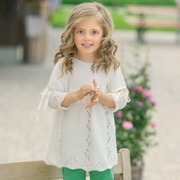 Детская туничка с лентами