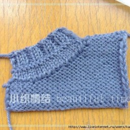 Вяжем красивую горловину