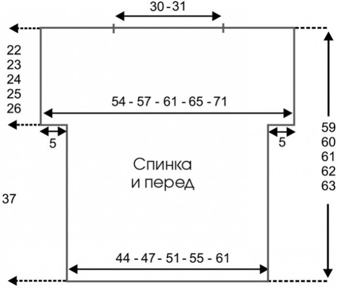 Топ в технике филейного вязания Топ в технике филейного вязания