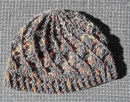 Спиральная шапочка крючком Спиральная шапочка крючком