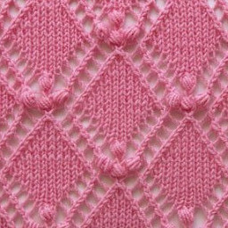 Красивый узор для пледа