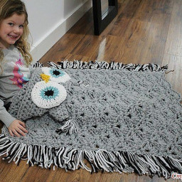 Плед "Совушка"