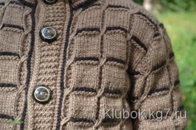Жакет спицами