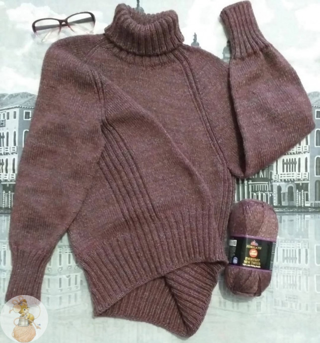 Свитeр-рeглан cпицами