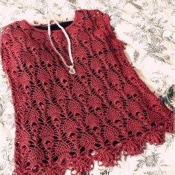 Классный топ с ананасами