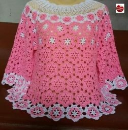 Красивый узор для кофточки