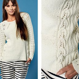 Милый весенний джемпер для женщин