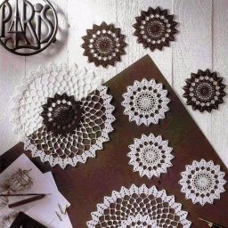 Салфетка крючком