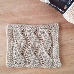 Узор спицами