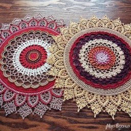 Крacивaя caлфеткa крючком