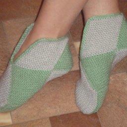 Простые носочки их обычных квадратов