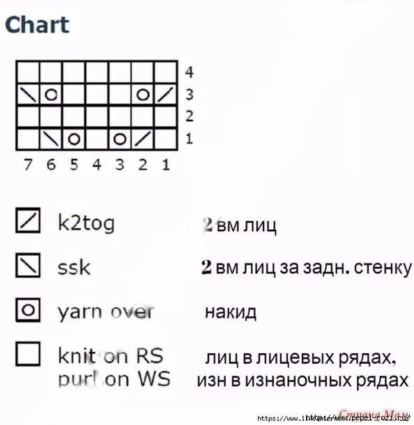 Топ с ажурным узором Топ с ажурным узором